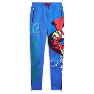 Downhill Skier 92’ Double Knit Tech Athletic Pants